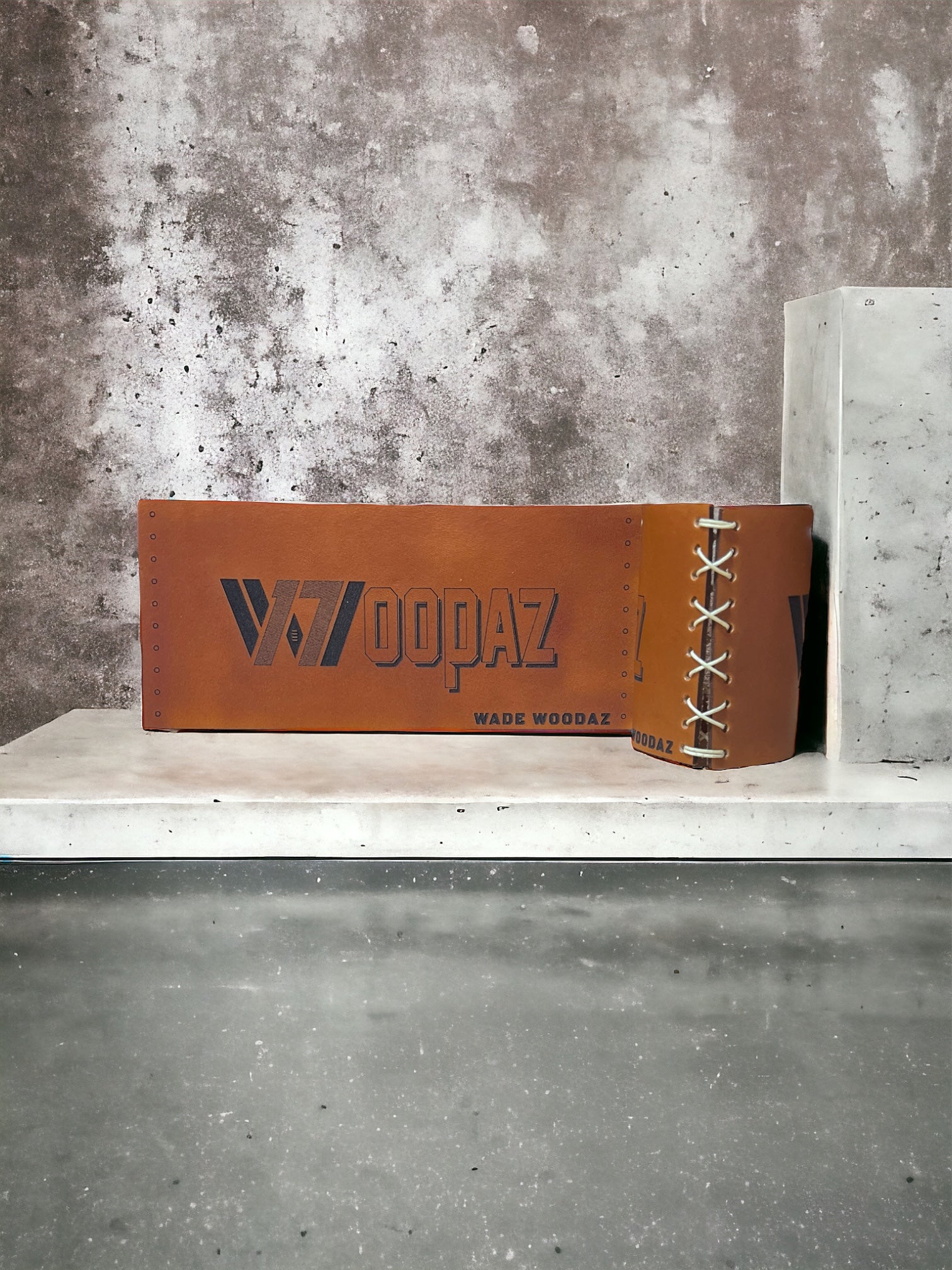 Wade Woodaz WW17 Woopaz Leather Koozie