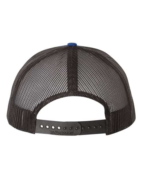 Duke Blue Devils Richardson Leather Patch Hat-(D) Royal/Black