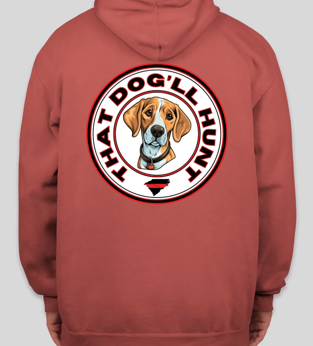That Dog'll Hunt Crimson Hoodie