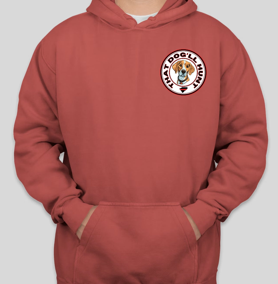 That Dog'll Hunt Crimson Hoodie