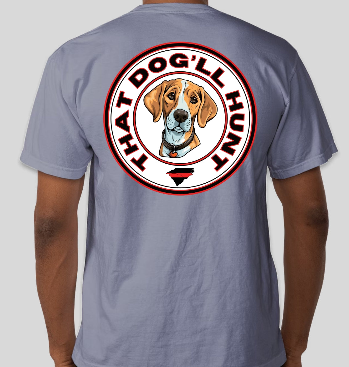 That Dog'll Hunt Blue Jean Pocket T-Shirt