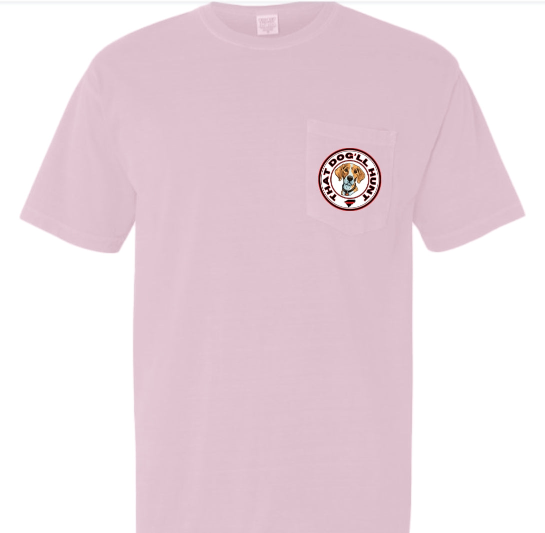 That Dog'll Hunt Blossom Pocket T-Shirt