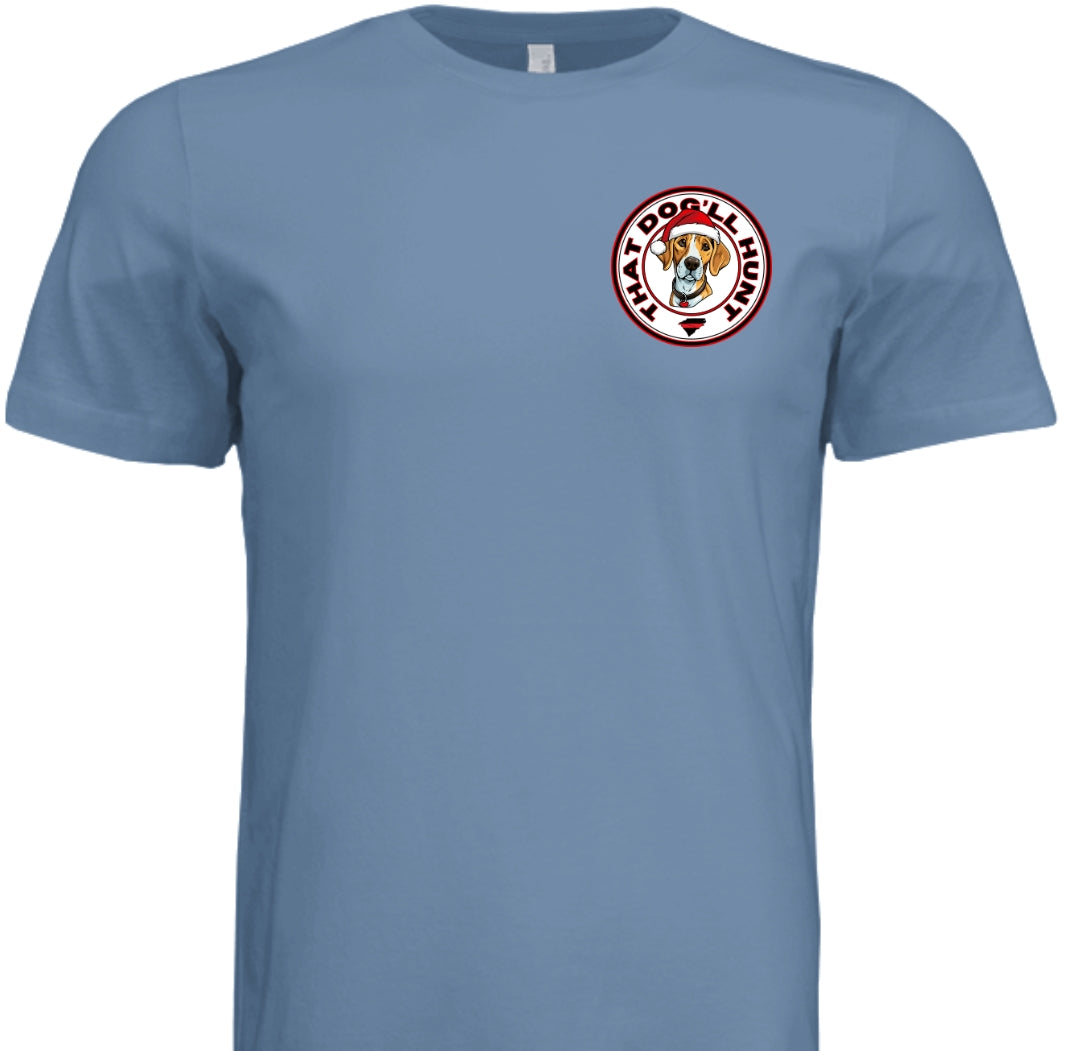 That Dog'll Hunt Christmas Slate T-Shirt 