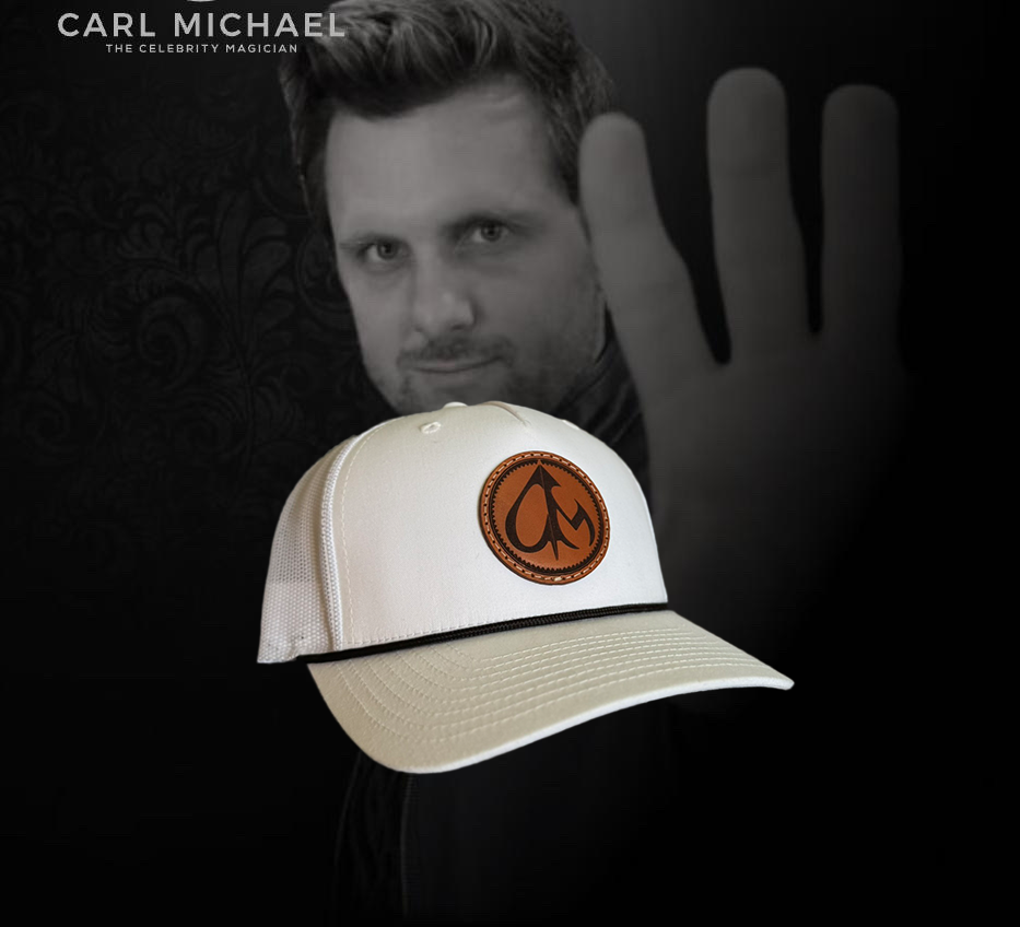 Carl Michael – Classic White/Black Rope | Circle Spade Patch