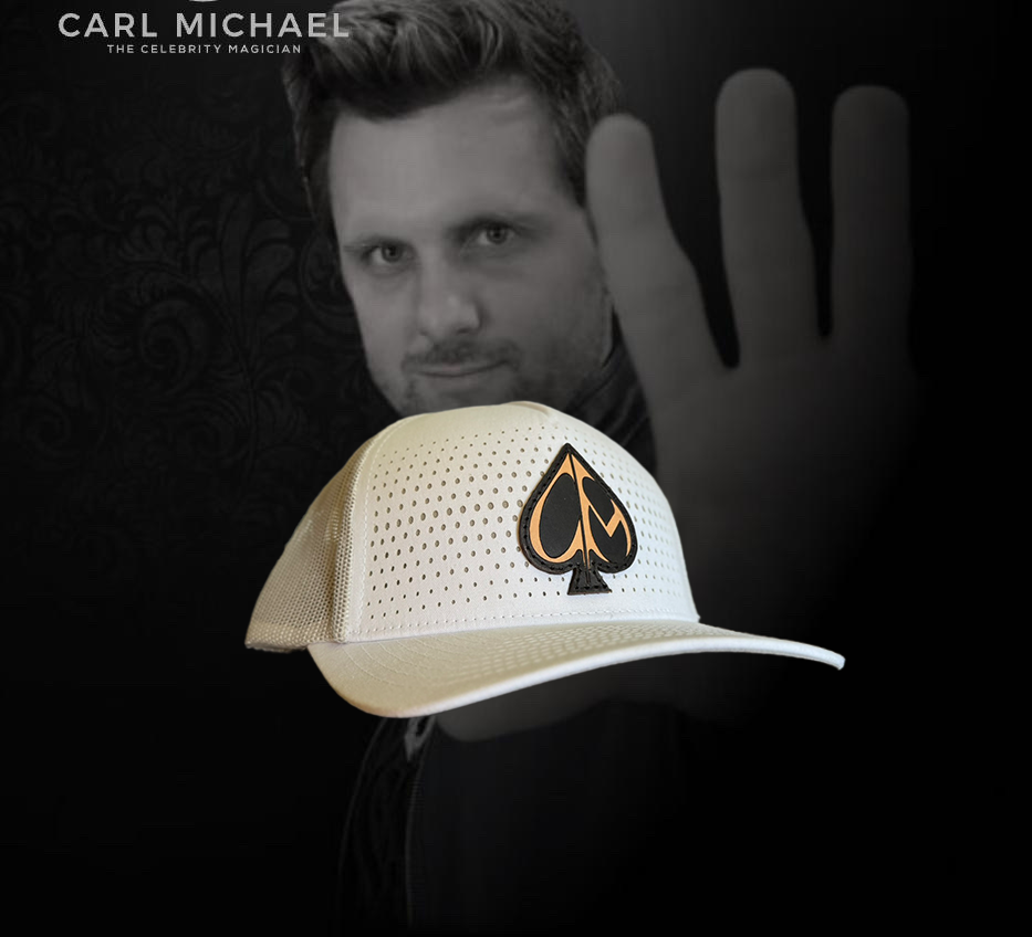 Carl Michael – White/Grey Laser-Cut | Black Spade Patch