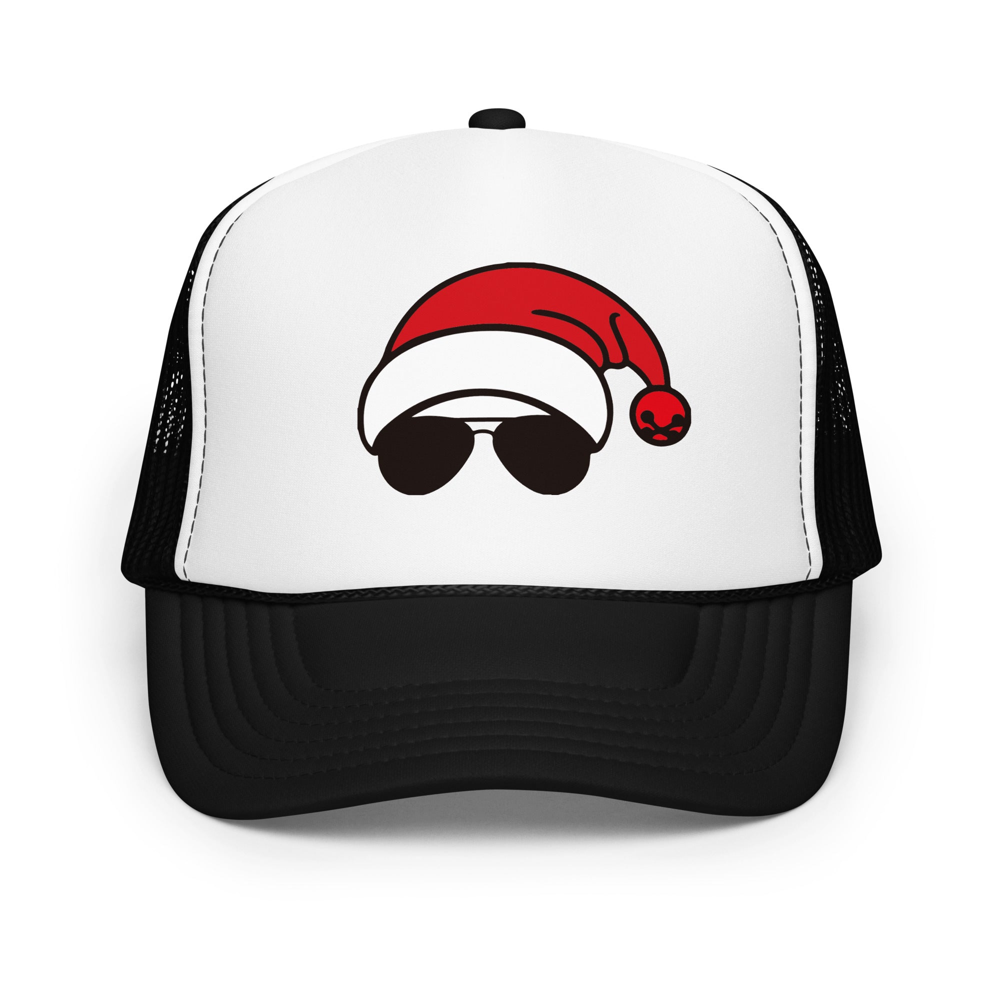Santa Aviators Foam trucker hat