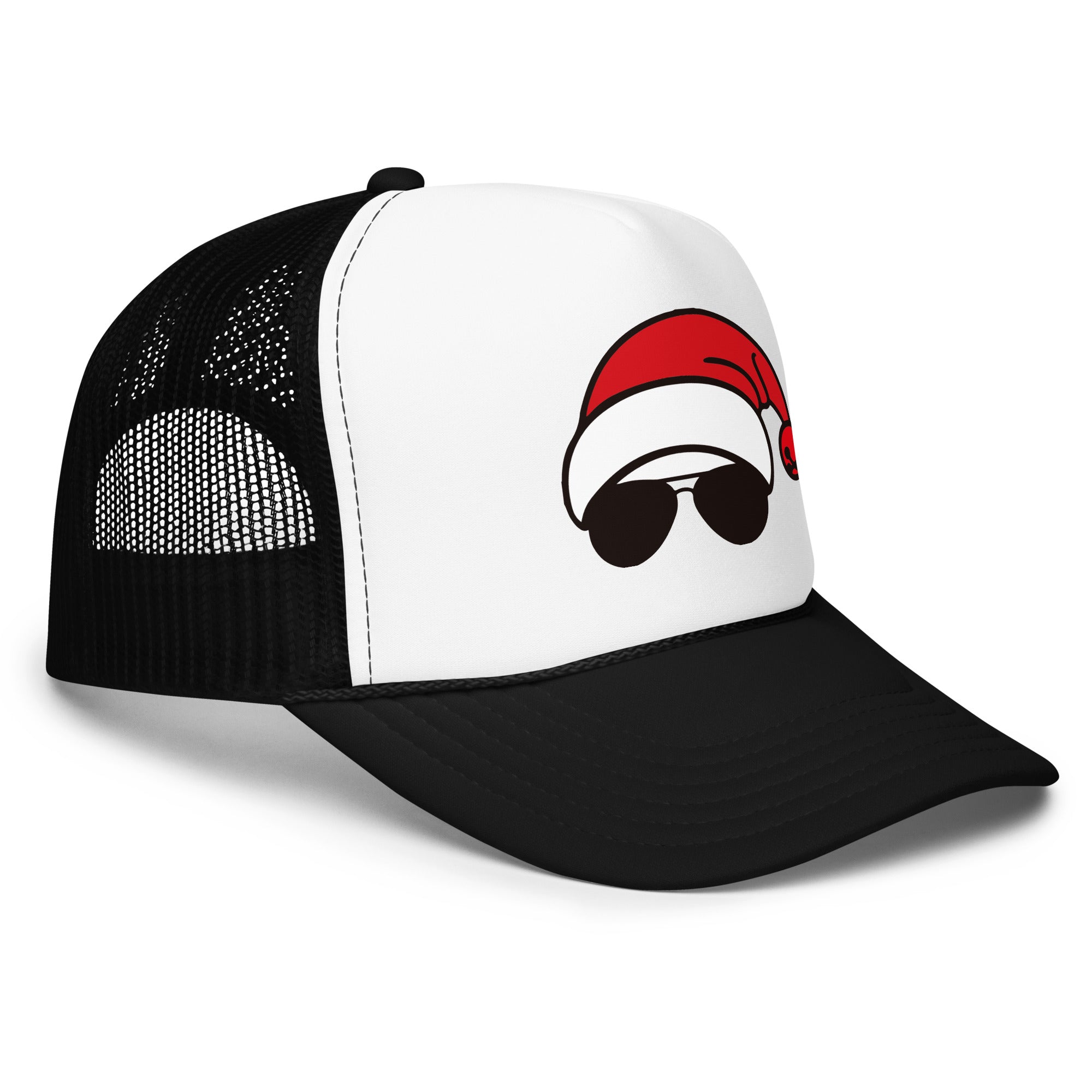 Santa Aviators Foam trucker hat