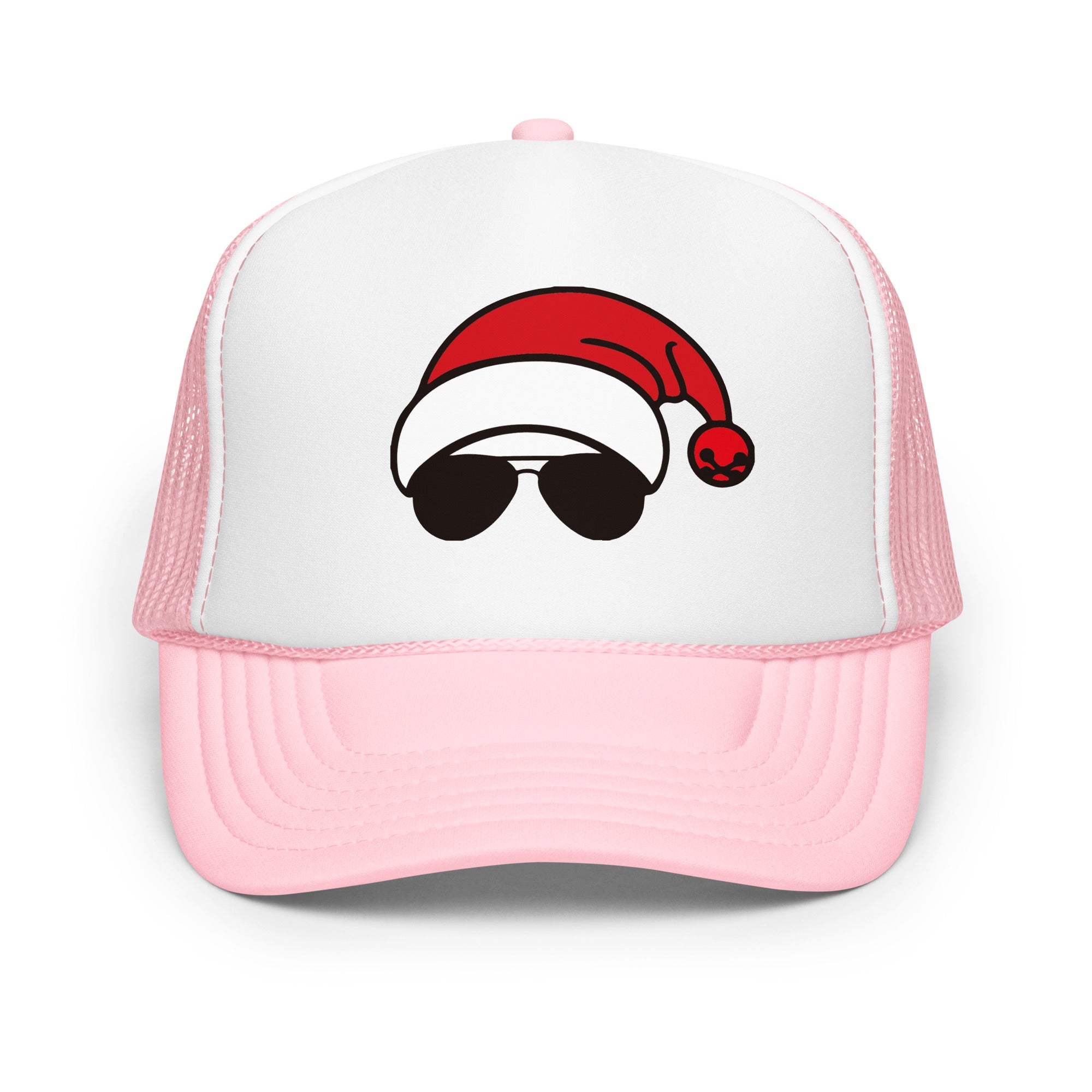 Santa Aviators Foam trucker hat