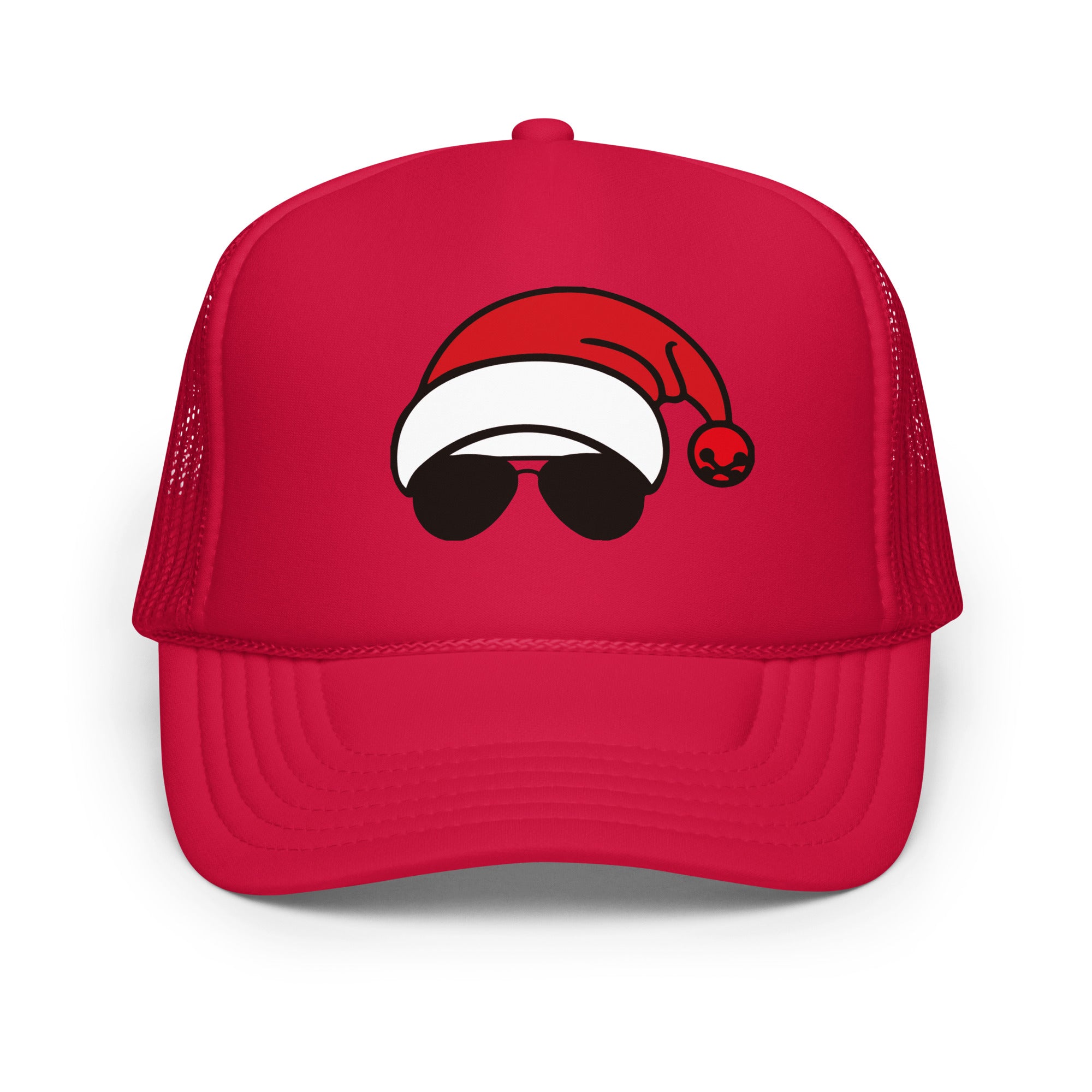 Santa Aviators Foam trucker hat