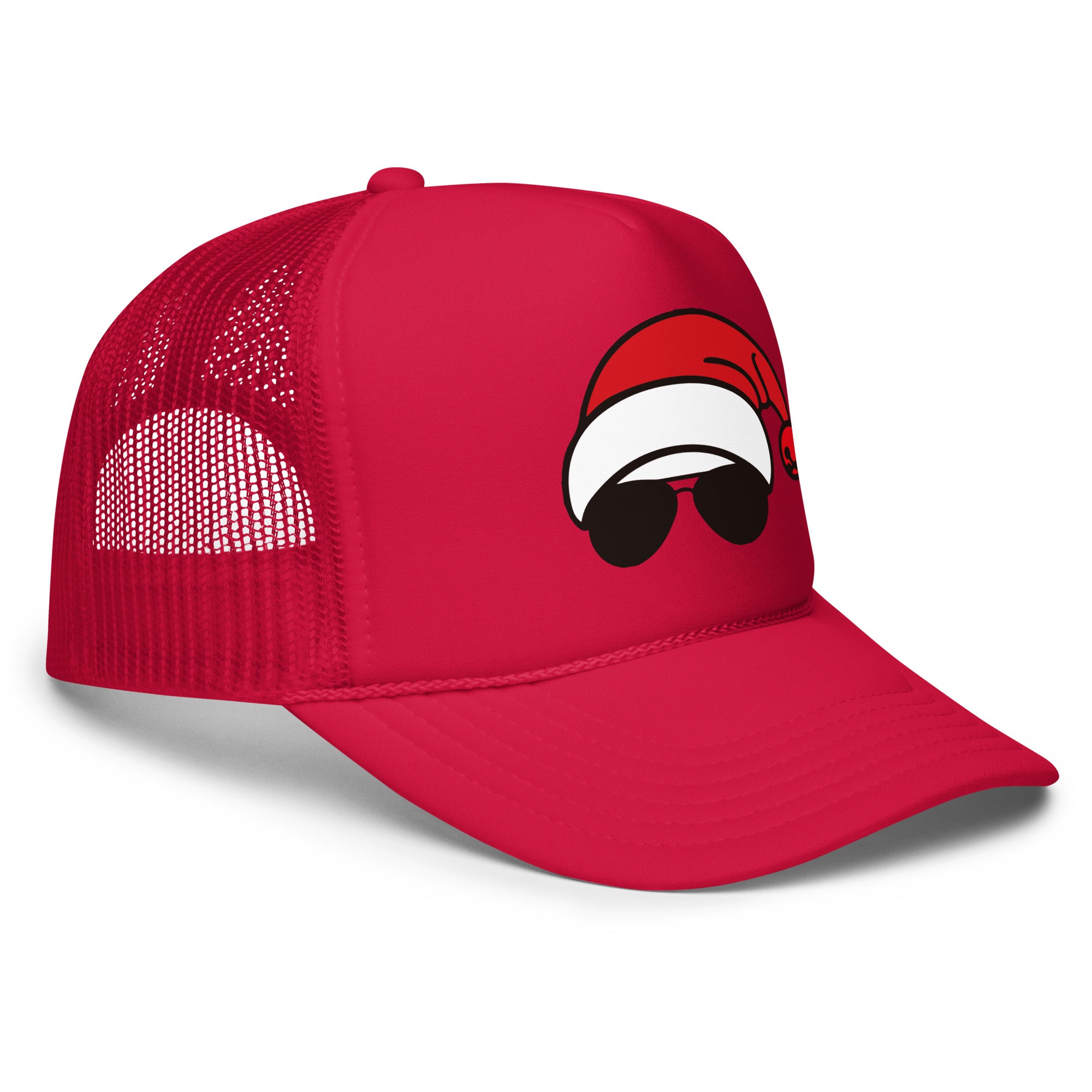 Santa Aviators Foam trucker hat
