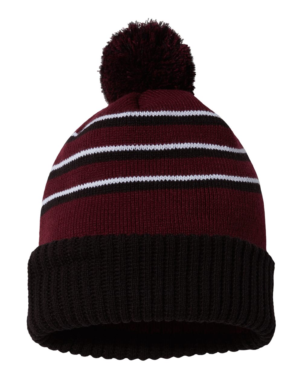 Custom Richardson 134 Stripe Pom Cuffed Beanie