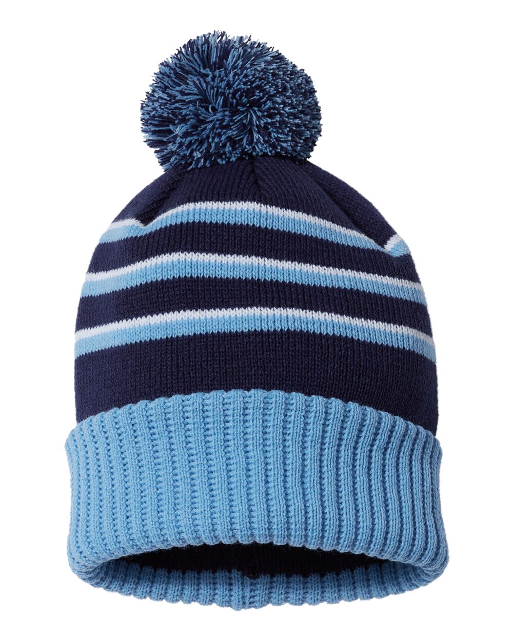 Custom Richardson 134 Stripe Pom Cuffed Beanie