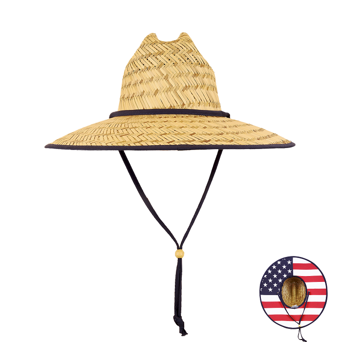 Custom Decky Straw Hat - HatFlow Company